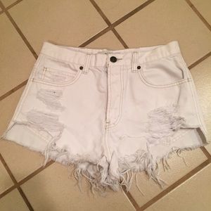 Abercrombie & Fitch High Waisted Shorts