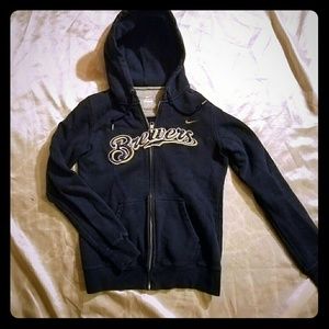 Nike Brewers zip hoodie