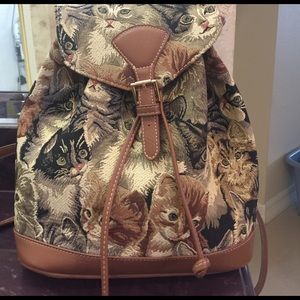 Vintage Cat Bagpack