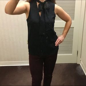 LAST CHANCE, returning, Michael Kors top w/tie