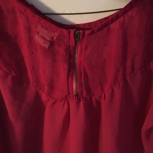 Dark Pink Blouse - Picture 2 of 3