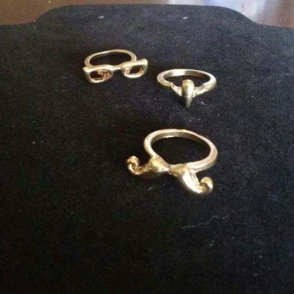 3 pc Face Ring - Picture 2 of 4