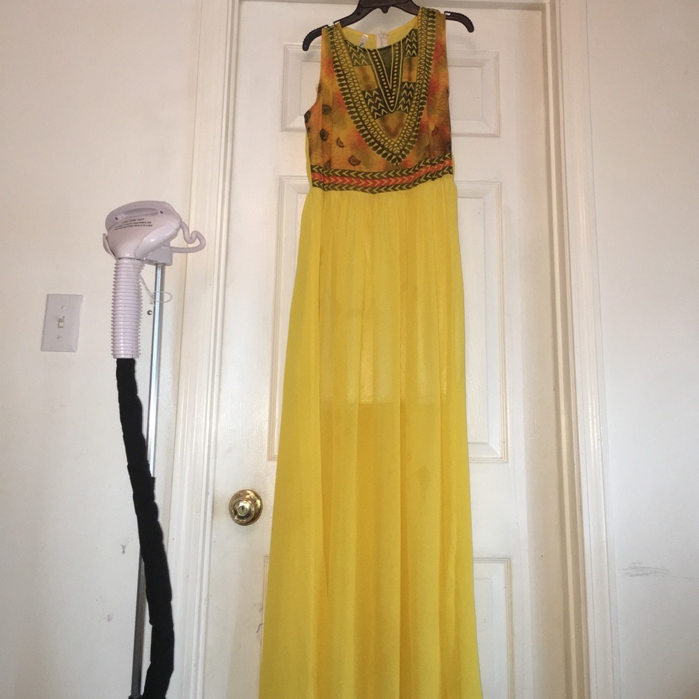 Summer dress freshly steamed