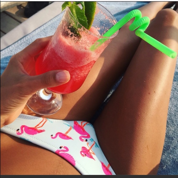 Neoprene swimsuit flamingos - Picture 5 of 8