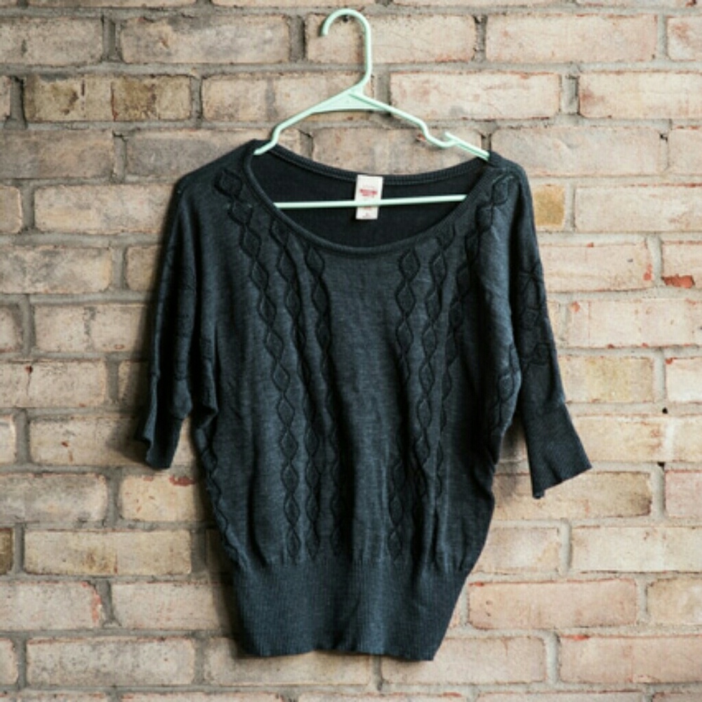 Oversized Charcoal Sweater