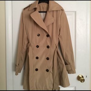 Double Breasted Trench Coat