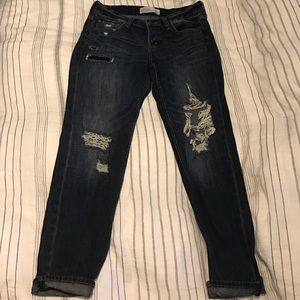 A&F boyfriend jeans