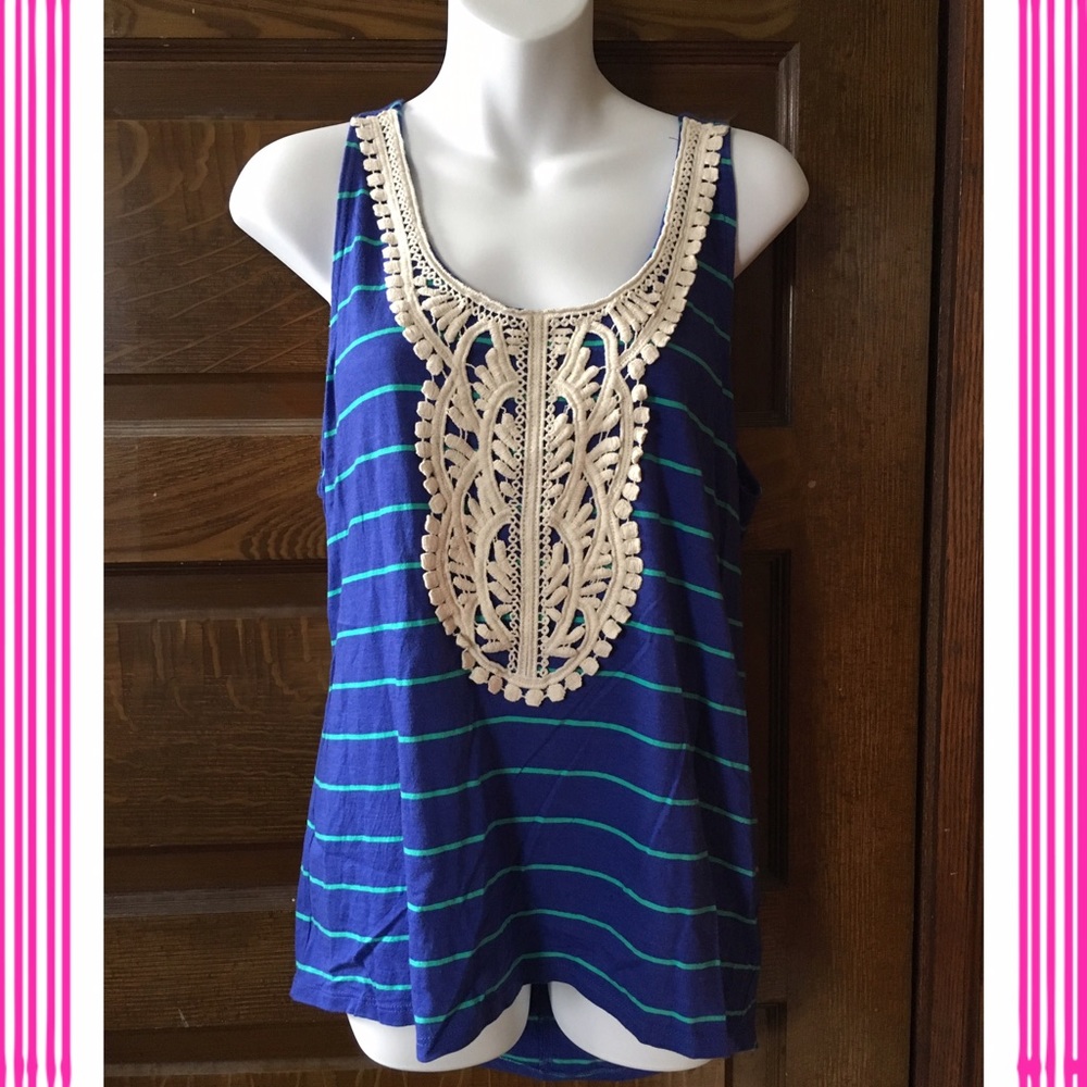 Embellished tank top