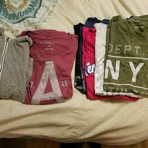 Aeropostale Tee's adult small or kids large