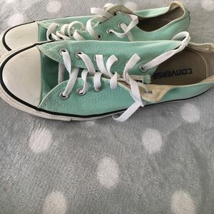 mint green converse
