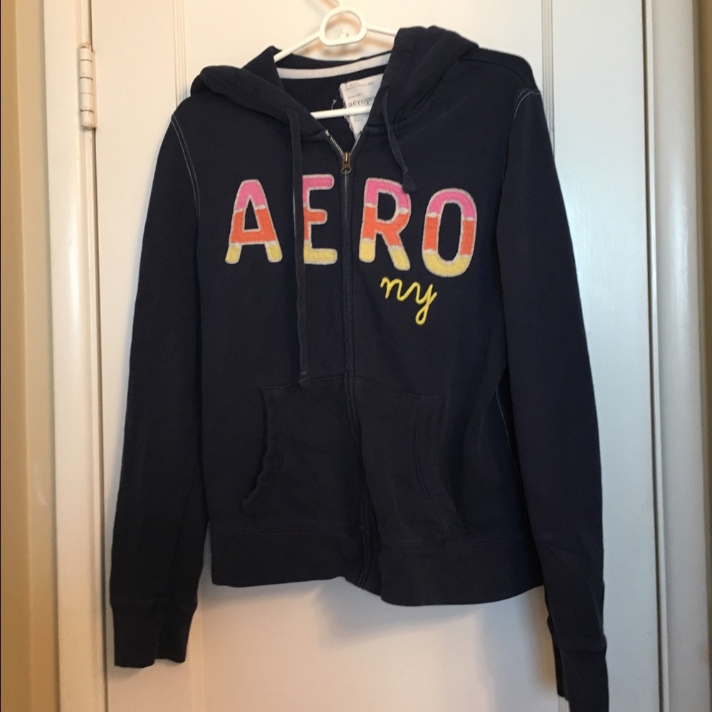 Navy Aeropostale hoodie