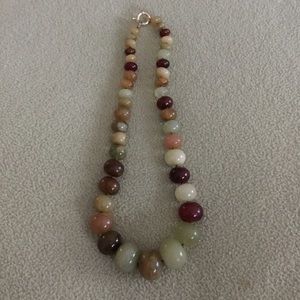 Multi stone necklace