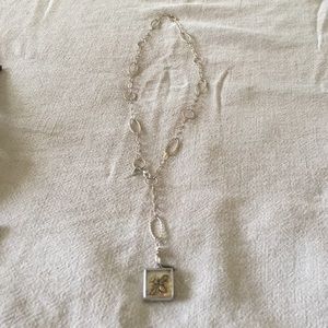Jewel Kade JK let it 🐝 necklace charm