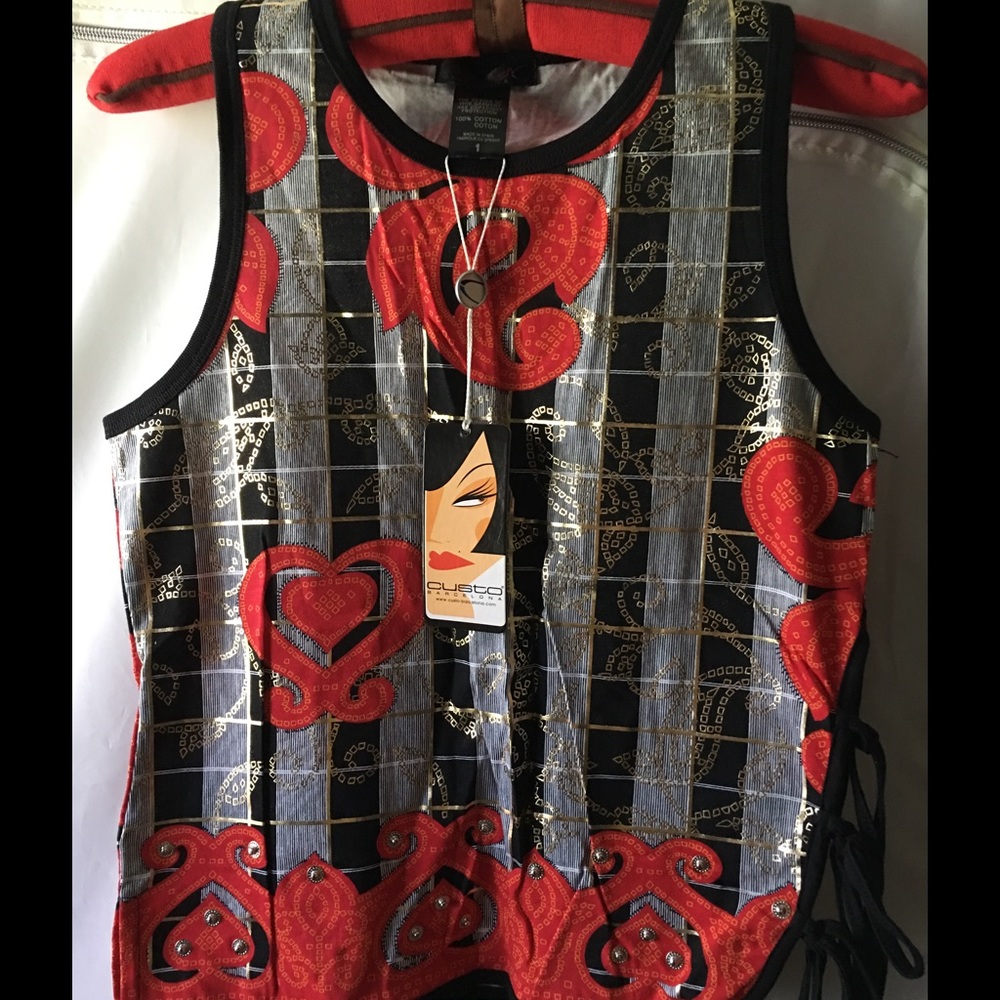 Custo Barcelona Rare & Vintage Unique Summer Top