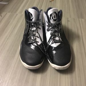 Black D Rose Basketball shoes