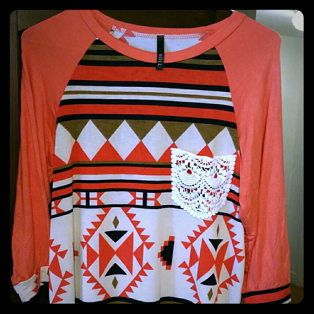 Women's Aztec top