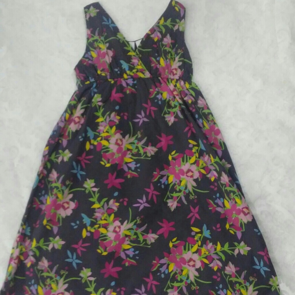Floral little girls old navy dress