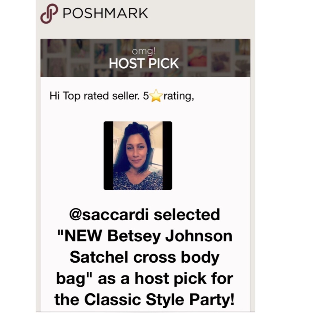 💕HOST PICK💕NEW Betsey Johnson Satchel Bag - Picture 2 of 8