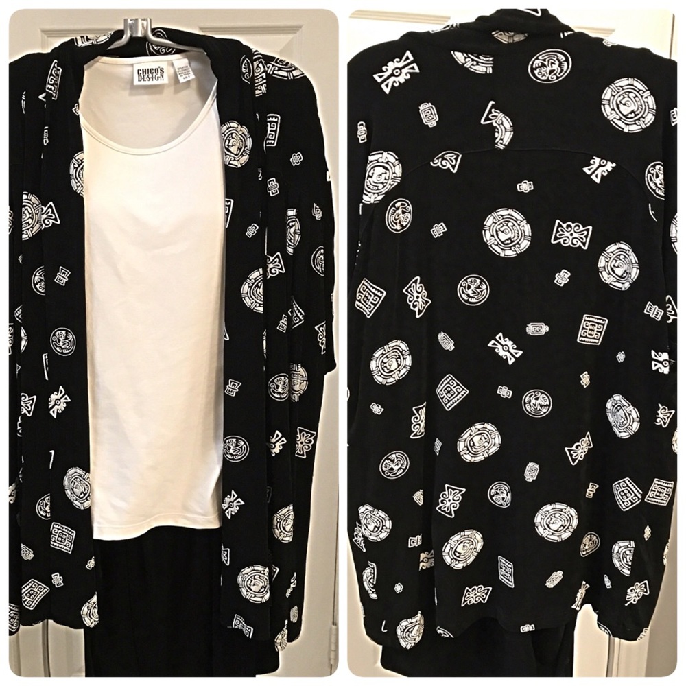 Unique by V. Virella Open Cardigan Size 18