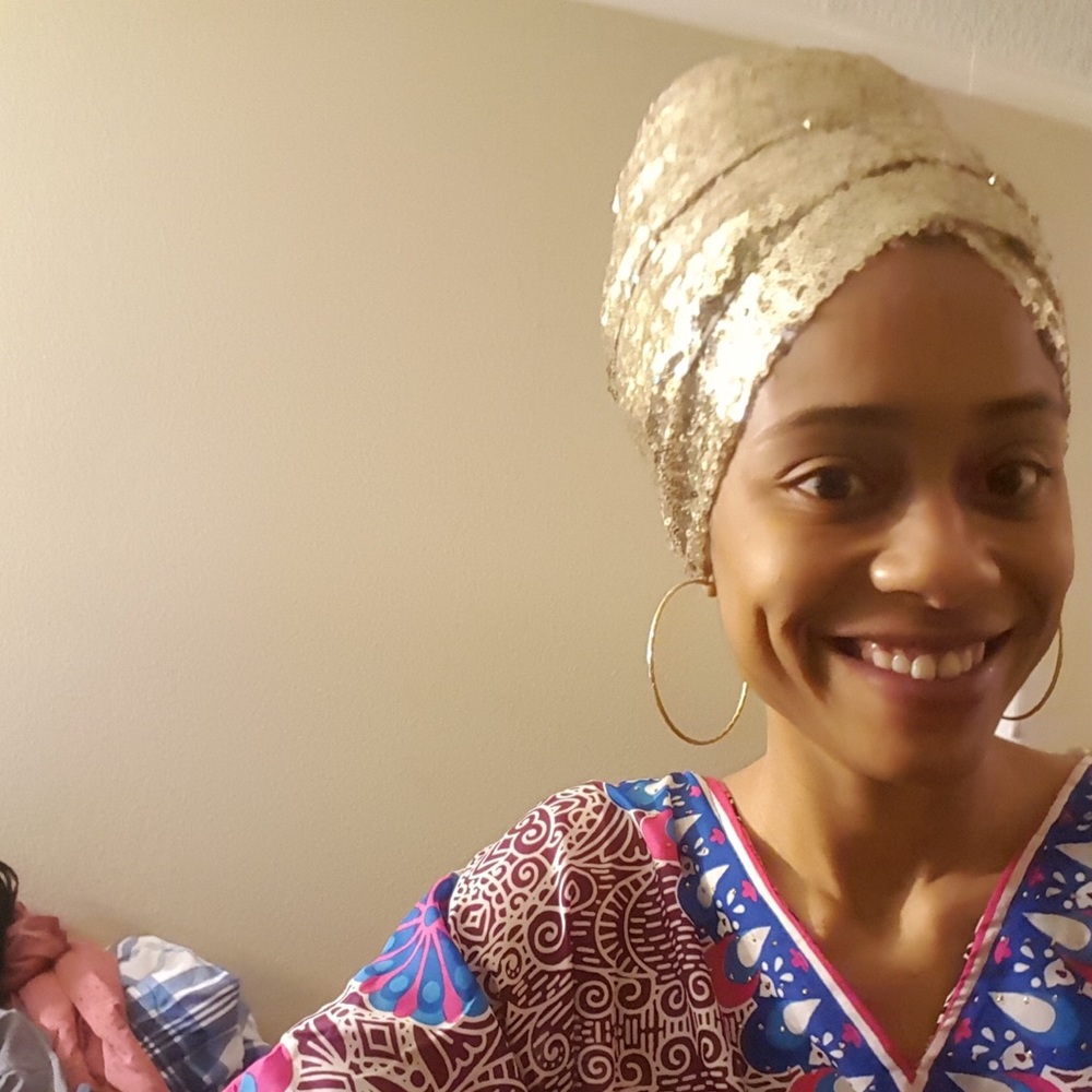 Sequin Turban
