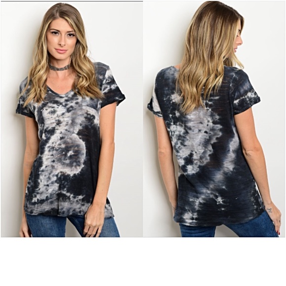Hippie Tie Dye Pocket Tunic Tee M SOLD - Picture 3 of 4