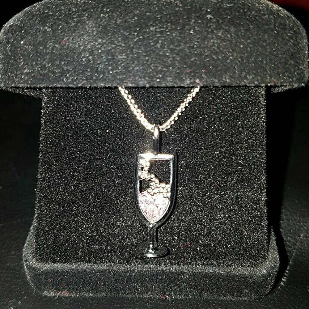 Pink Champagne Necklace