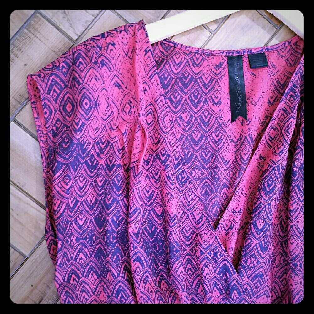 Faux Wrap Dress