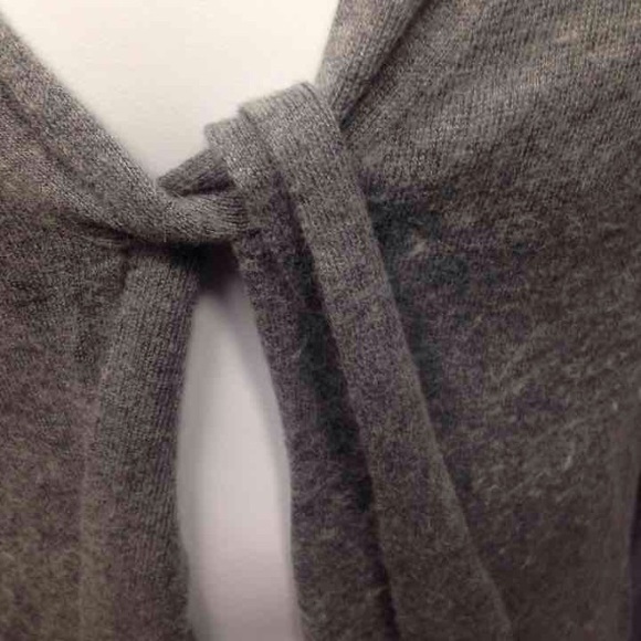 H&M Grey super soft Tie front Cardigan S - Picture 2 of 4