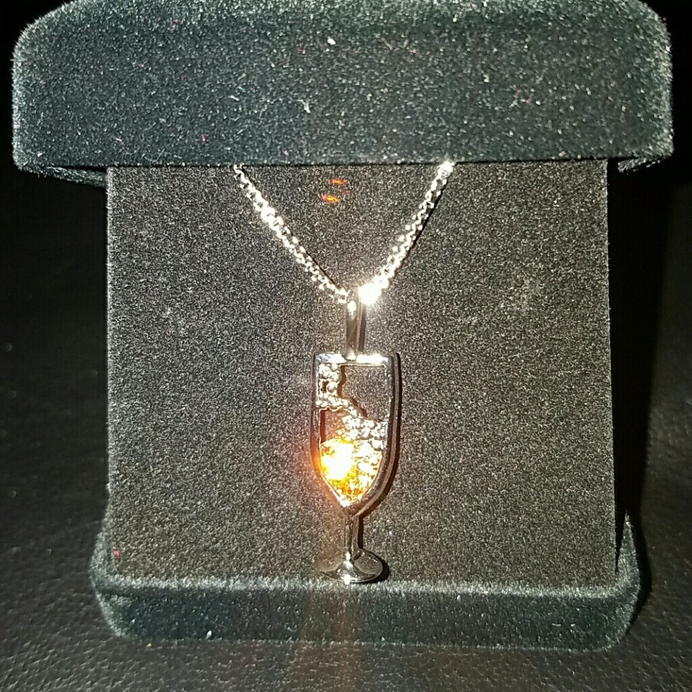 Champagne Necklace