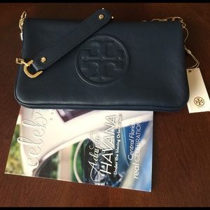 NWT Tory Burch Bombe Reva Clutch