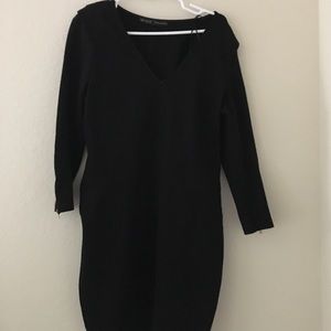 Zara's black stretchy dress