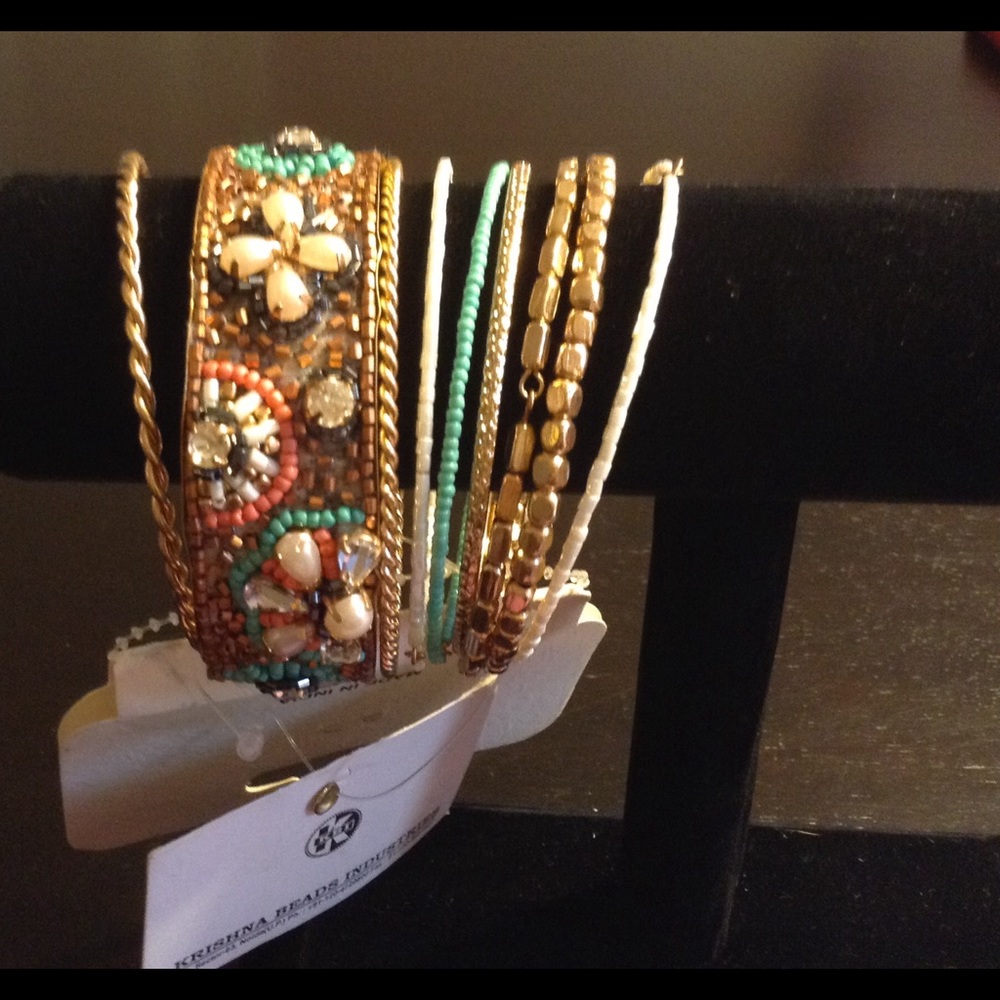 9 piece bangle bracket set