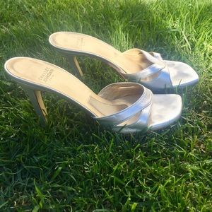 3 for $20: Vintage Charles Jourdan Silver Heels