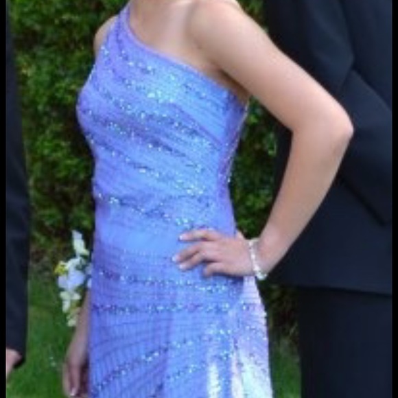 Beaded Nightway Prom gown - Picture 1 of 6