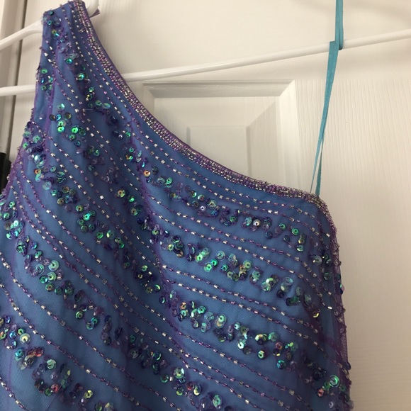 Beaded Nightway Prom gown - Picture 3 of 6