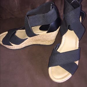 Ladies wedge sandals