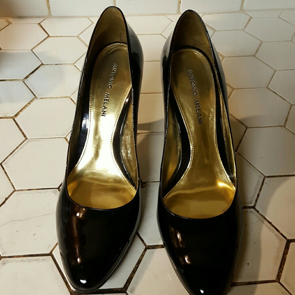 black Antonio melani shoes