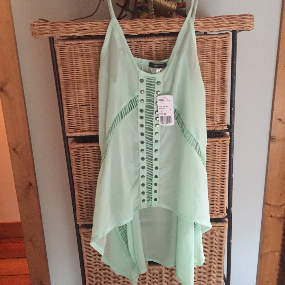 NWT Forever 21 Butterfly Tank/Tunic