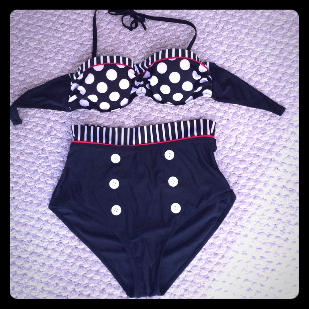 50's Rockabilly bathing suit