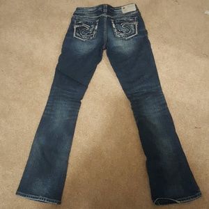 SILVER Aiko jeans NWOT 26 x 33