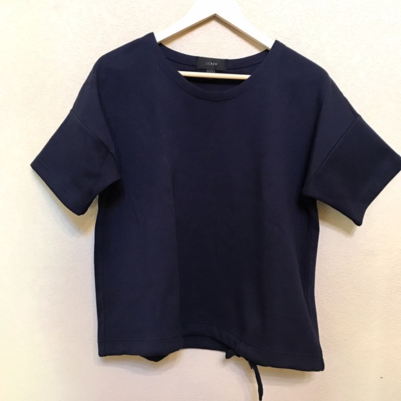 J. Crew Tops - J. Crew side-tie tee NWOT
