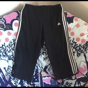 Adidas cropped workout pants