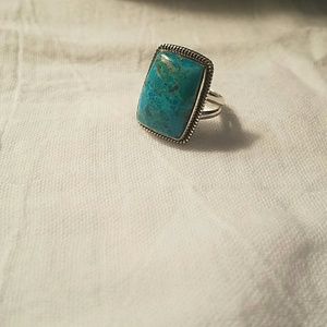 Gorgeous Kingman Turquiose Ring Size 8