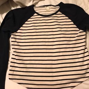 Long sleeve striped shirt