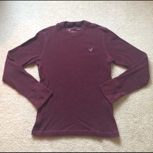 Moving sale❗️Men's maroon AE thermal