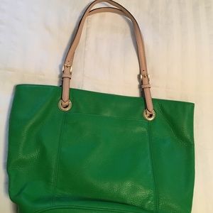 Kelly Green Michael Kors tote