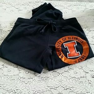 Children's U of I blue sweat pants