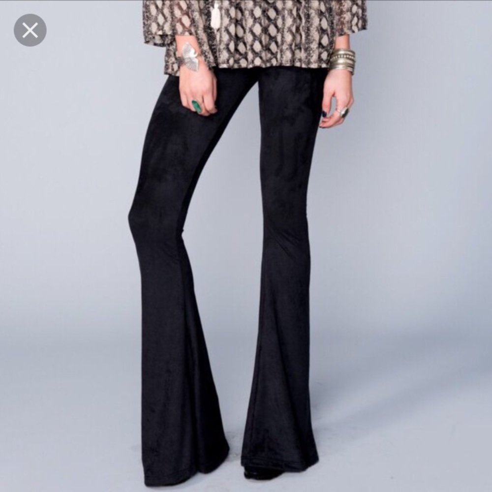 Bam bam bells suede Sz L