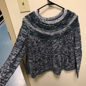 Blue hollister sweater