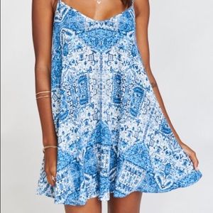 Circus Mini Dress blue room